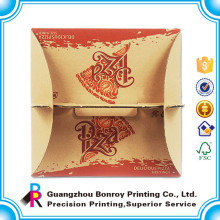Logotipo de la historieta de la caja de embalaje de la pizza de la comida del cartón de papel de encargo impreso